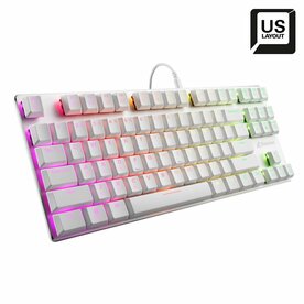 Sharkoon PureWriter TKL RGB Wit | Bedraad Toetsenbord | QWERTY US