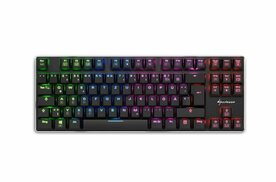 Sharkoon PureWriter TKL RGB Zwart | Bedraad Toetsenbord | QWERTY US