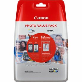 Canon 8286B006 | Originele High (XL) Rendement Zwart/Cyaan/Geel/Magenta Inktcartridges | 2-Pack