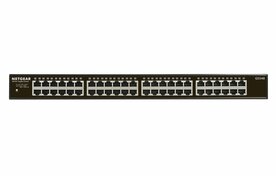 NETGEAR GS348 Unmanaged Gigabit Ethernet Switch | 48 Poorten | 1U Rackmount