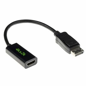ACT AK3994 | DisplayPort naar HDMI Adapter | Male - HDMI-A Female