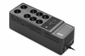 APC Back-UPS BE650G2-GR | 650 VA / 400 W | 8x Schuko Stopcontacten | 1x USB-A Oplaadpoort | LED-statusindicator | Vervangbare Batterij | Compacte Tower UPS
