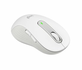 Logitech Signature M650 | Draadloze Muis | Linkshandig | RF + Bluetooth | 2000 DPI | Wit