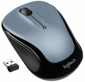 Logitech M325s | Draadloze Muis | Links- en Rechtshandig | RF | 1000 DPI | Zwart/Grijs