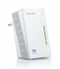 TP-Link TL-WPA4220 | Powerline Adapter | 500 Mbps Powerline | Wi-Fi N300 | Fast Ethernet | Wit