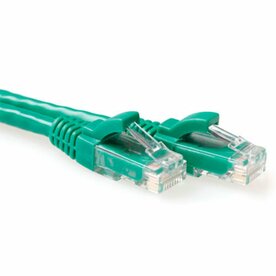 ACT UTP Cat 6A Patchkabel (IB2752) | 0,5 m | Snagless | Groen