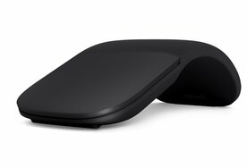 Microsoft Arc Mouse | Draadloze Muis | Links- en Rechtshandig | Bluetooth | 1000 DPI | Zwart