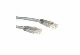 ACT UTP Cat 5E Patchkabel | 20 m | RJ45 | Grijs