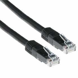 ACT netwerkkabel | Cat5e | U/UTP (UTP) | 7 m | Zwart