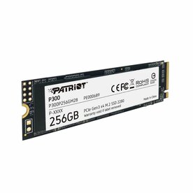 Patriot P300 | 256GB NVMe SSD | M.2 Gen3 | 1.700MB/s Lezen | 1.100MB/s Schrijven