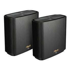 ASUS ZenWiFi XT9 (2-pack) | Tri-band WiFi 6 Mesh Router | Gigabit Ethernet | AX7800 | Zwart