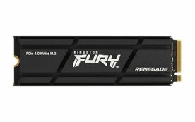 Kingston Fury Renegade | 2TB NVMe SSD | M.2 | Gen4 | 7.300MB/s Lezen | 7.000MB/s Schrijven | Heatsink