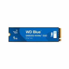 Western Digital Blue SN5000 | 1TB NVMe SSD | M.2 | Gen4 | 5.150MB/s Lezen | 4.900MB/s Schrijven