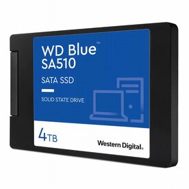 Western Digital Blue SA510 | 4TB SATA SSD | 2.5'' | 560MB/s Lezen | 520MB/s Schrijven