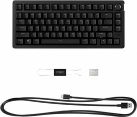 HyperX Alloy Rise 75 | Gaming Toetsenbord | Compact 75% Layout | RGB | USB-C | Zwart | QWERTY