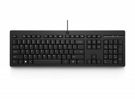 HP 125 | Bedraad Toetsenbord | USB | QWERTY US International | Zwart