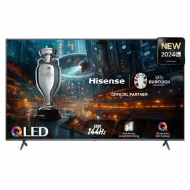 Hisense 55E7NQPRO 55" | 4K Ultra HD QLED Smart TV | VIDAA + Wifi | Dolby Vision | Local Dimming | Quantum Dot voor Levendige Kleuren | 144Hz