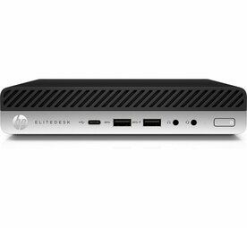 HP EliteDesk 800 G4 Mini | Intel Core i5-8500 | 256GB | 8GB | 2x DisplayPort | W11 Professional | Refurbished Silver