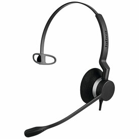 Jabra BIZ 2300 | Bedrade On-ear Headset USB-A | Microsoft Lync Mono | Zwart