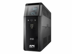 APC Back-UPS Pro BR1200SI | 1200 VA | 8x IEC C13 Stopcontacten (6 op Accu) | Pure Sine Wave | AVR Technologie | USB Type A & C | LCD-scherm
