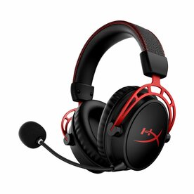HyperX Cloud Alpha | Draadloze Over-ear Gaming Headset | USB-A | Zwart/Rood