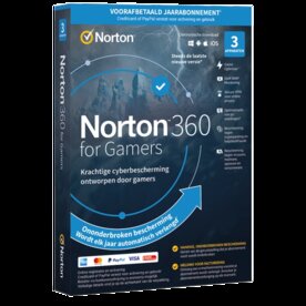 Norton 360 voor Gamers | 3 Apparaten | 1 Jaar