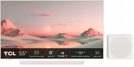 TCL NXTFRAME 55A300PRO | 55" 4K Ultra HD QLED Smart TV | Google TV | Wifi Soundbar & Subwoofer | Dolby Vision IQ | 120Hz Refurbished