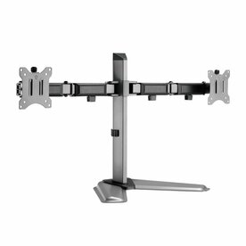 White Shark TUTANKHAMUN | Monitor-bureaustand | Tot 32" | Max 9kg | VESA 100x100 | 2 Monitoren