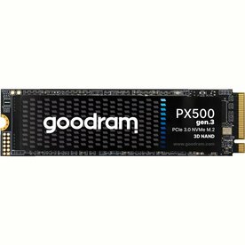 Goodram PX500 | 256GB NVMe SSD | M.2 Gen3 | 3.200MB/s Lezen | 1.300MB/s Schrijven