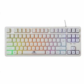 Baracuda KRILL RGB | Tenkeyless Bedraad Gaming Toetsenbord | QWERTY | Wit