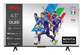 TCL 43P79K | 43" 4K Ultra HD QLED Smart TV | Google TV | Dolby Vision | 60Hz (2025)