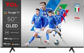 TCL 50P79K | 50" 4K Ultra HD QLED Smart TV | Google TV | Dolby Vision | 60Hz (2025)
