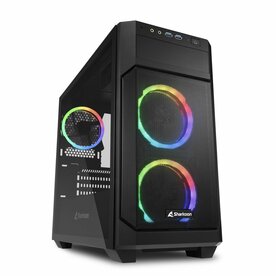 Sharkoon V1000 RGB | Micro Tower Behuizing | Zwart