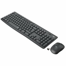 Logitech MK295 Silent | Draadloze Muis-en-Toetsenbordcombo | USB-ontvanger | QWERTY | Zwart