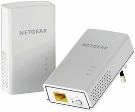NETGEAR Powerline 1000 | Powerline Adapter | 1000 Mbps | 1x Gigabit Ethernet | Wi-Fi N300 | Wit