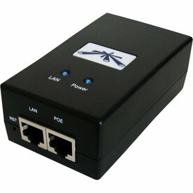 Ubiquiti Networks POE-24-30W | PoE Adapter & Injector | 24 V | 30 W | Gigabit Ethernet