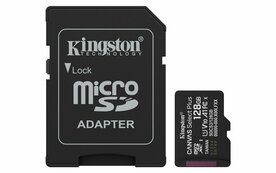 Kingston Technology microSDXC 128GB | Canvas Select Plus Gen3 | 150MB/s | A1 | + Adapter