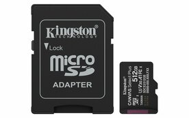 Kingston Technology microSDXC 512GB | Canvas Select Plus Gen3 | 150MB/s | A1 | + Adapter