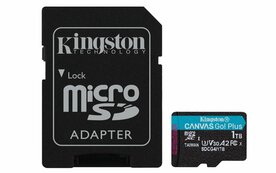 Kingston Technology | 1TB microSDXC Canvas Go! Plus Gen4 | 200MB/s | A2 U3 V30 | Inclusief Adapter
