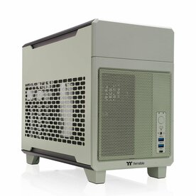 Thermaltake The TR100 | Mini-ITX Case | Matcha Green (CA-11A-00SENN-00)
