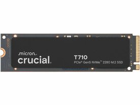 Crucial T710 | 2 TB NVMe SSD | M.2 | Gen5 | 14.500 MB/s Lezen | 12.700 MB/s Schrijven