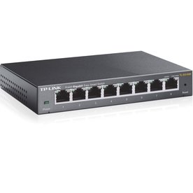 TP-Link TL-SG108E | Managed L2 Switch | 8 Poorten | Gigabit Ethernet (10/100/1000 Mbps)