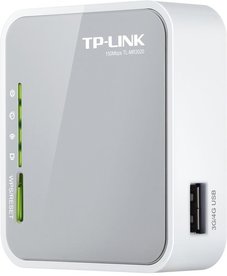 TP-Link TL-MR3020 | 4G/3G Router & Travel Router | WiFi 4 (802.11n) | Single-band (2,4 GHz) | tot 150 Mbit/s