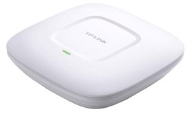 TP-Link EAP110 | WiFi 4 Access Point | 300 Mbit/s | Passief PoE (Inclusief injector) | Inclusief Montagebeugels