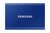 Samsung T7 | Externe SSD | 2TB | USB 3.2 Gen2 | 1.050MB/s Lezen | 1.000MB/s Schrijven | Blauw