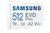 Samsung EVO Plus | MicroSDXC | 512GB | Class 10 | UHS-I U3 | V30 | A2 | Tot 160MB/s | Inclusief adapter