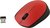 Logitech M171 | Draadloze Muis | Links- en Rechtshandig | RF | 1000 DPI | Rood/Zwart