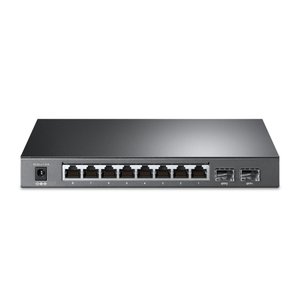 TP-LINK TL-SG2210P Managed L2 Gigabit Ethernet (10/100/1000) Power over Ethernet (PoE) Zwart
