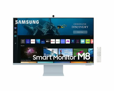 Samsung S32BM80BUU 81,3 cm (32") 3840 x 2160 Pixels 4K Ultra HD Blauw, Wit