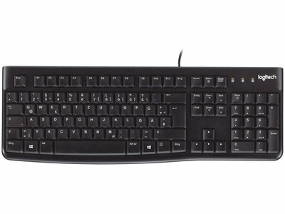 Logitech K120 Zakelijk Bedraad Toetsenbord QWERTZ